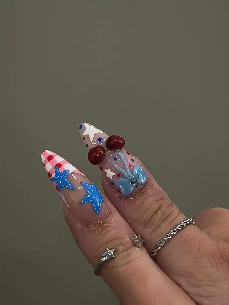 All American Mix and Match Nails View