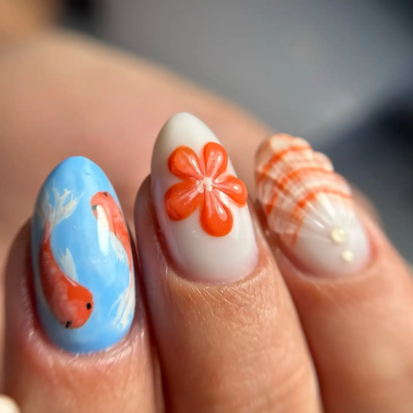 Coastal Koi Nails Thumbnail 5