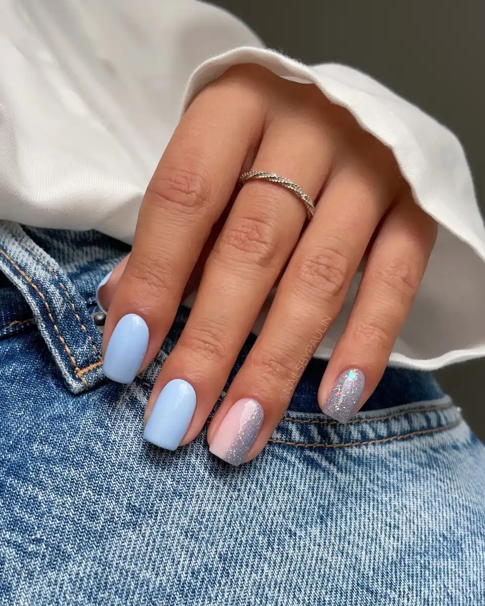 Minimalist Nude Nail Design Main View