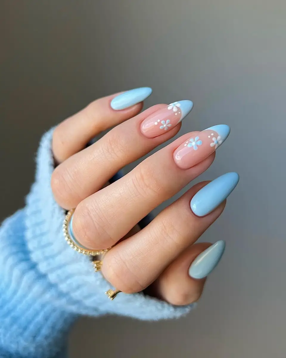 Baby Blue Flowers style Thumbnail 3