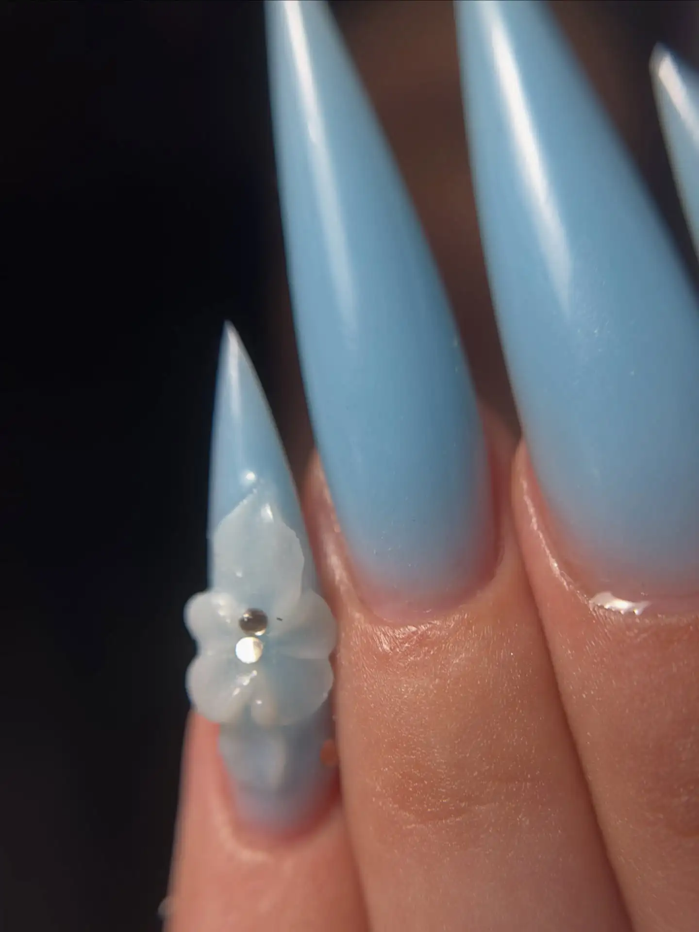 Baby Blue Stilettos Thumbnail 2