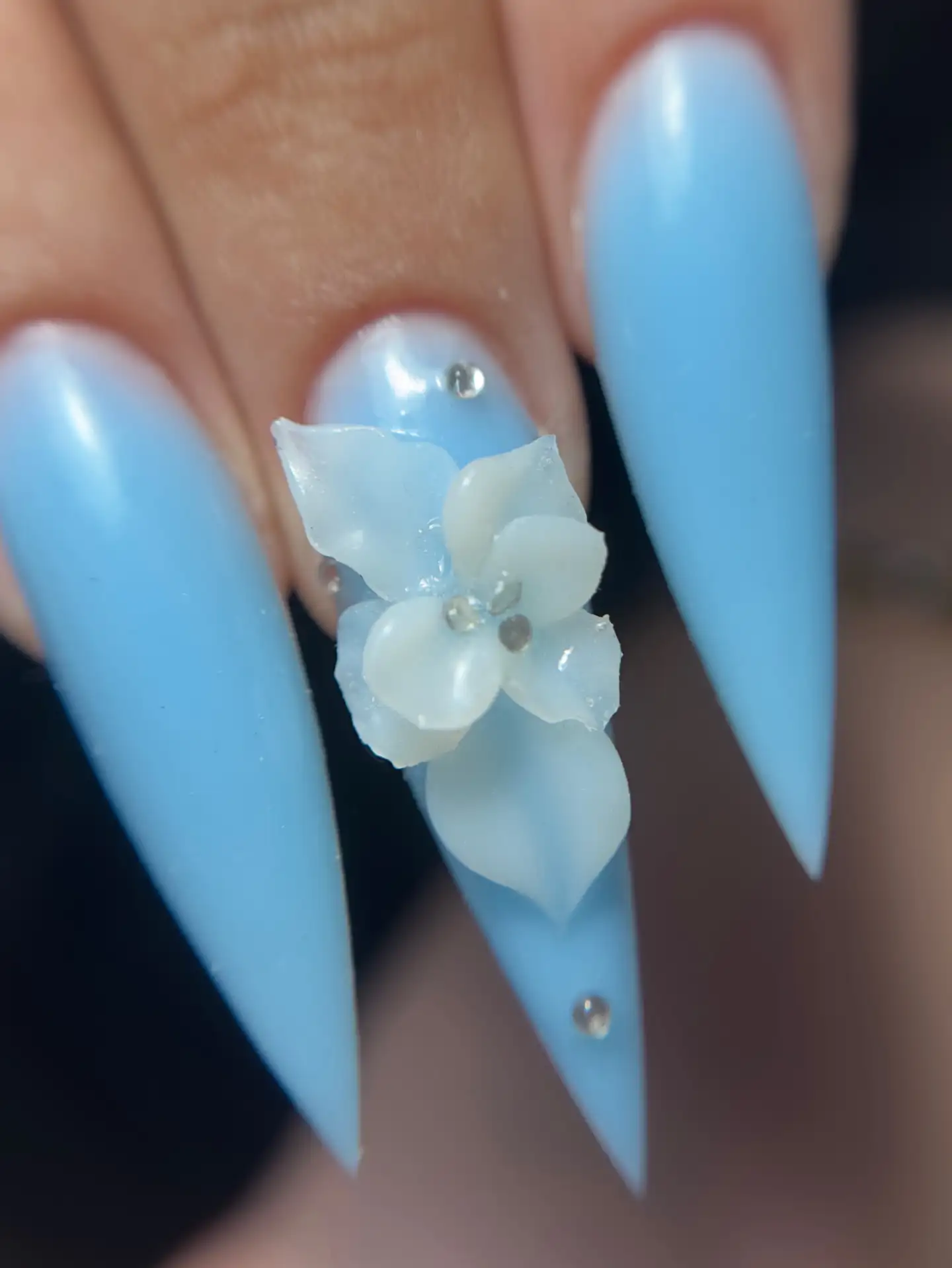 Baby Blue Stilettos Thumbnail 3