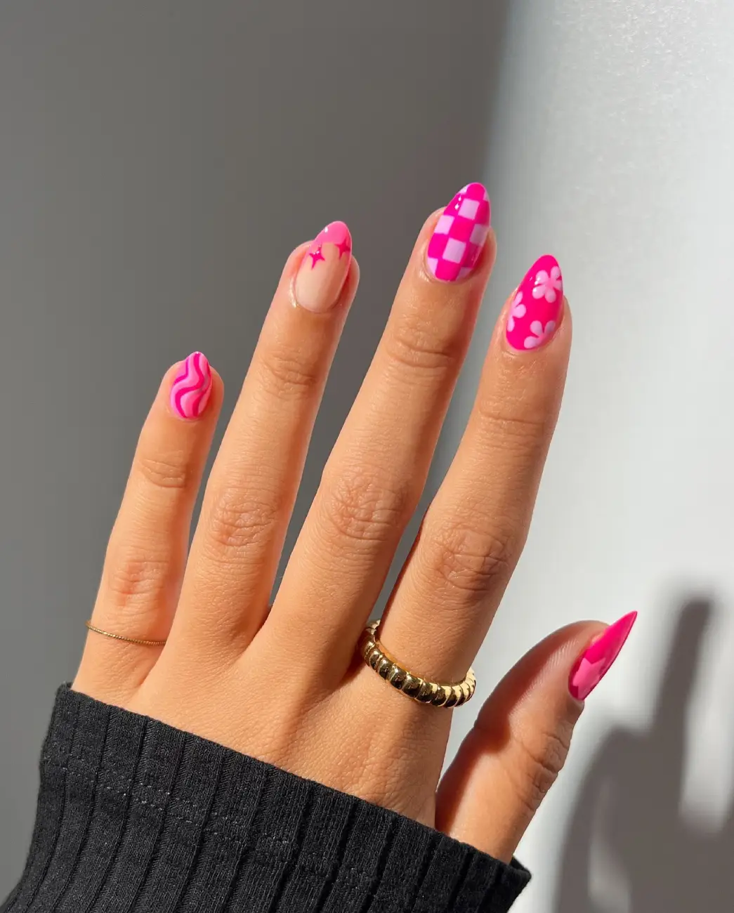 Barbie Maximalist Nails Art Main View