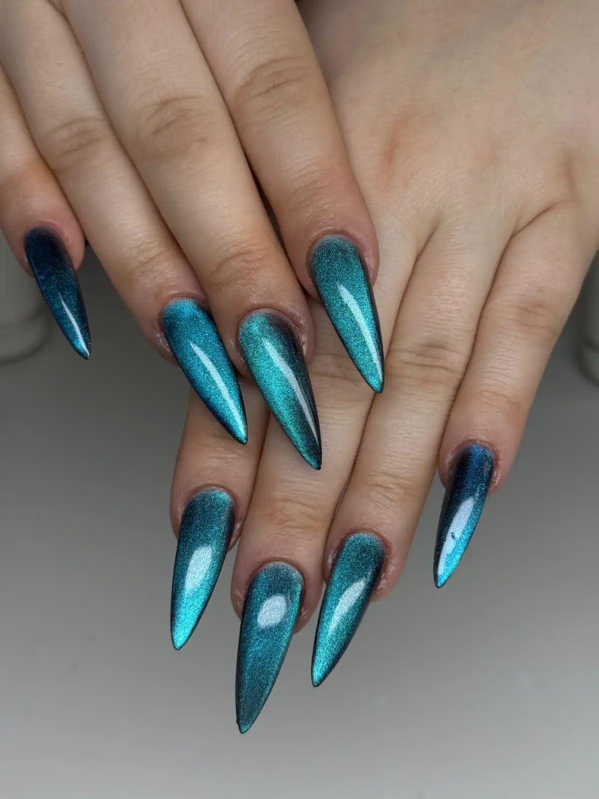 Blue Cat Eye Stilettos Thumbnail 3