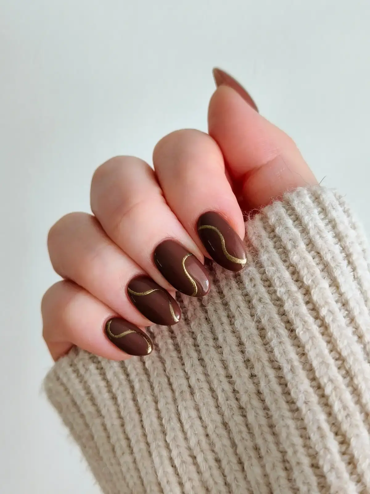 Chocolate With A Gold Wave Thumbnail 2