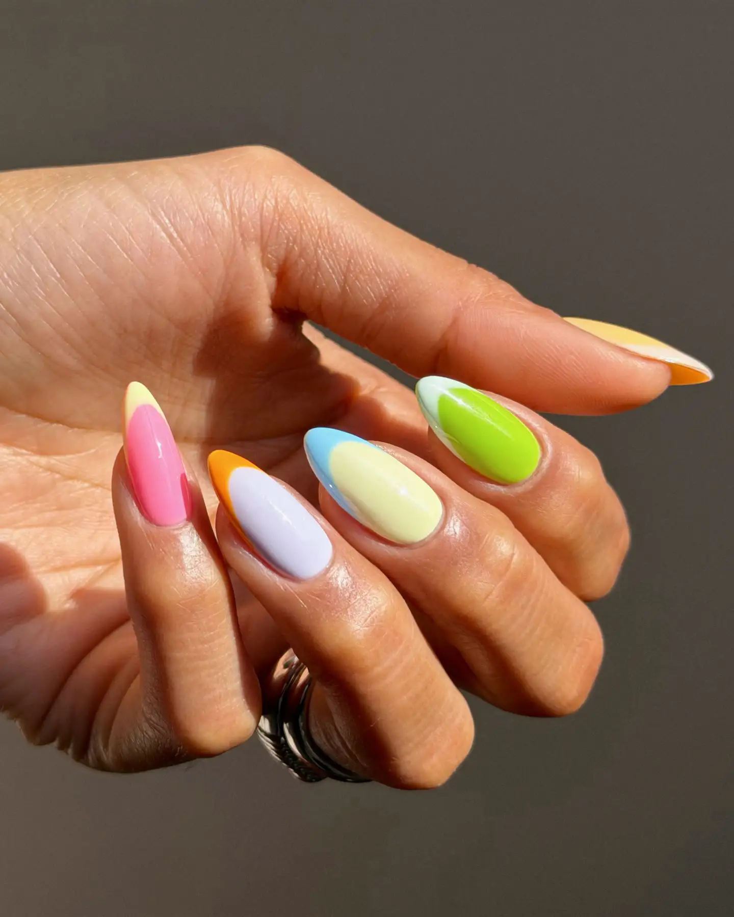 Diagonal Color Block Set 1