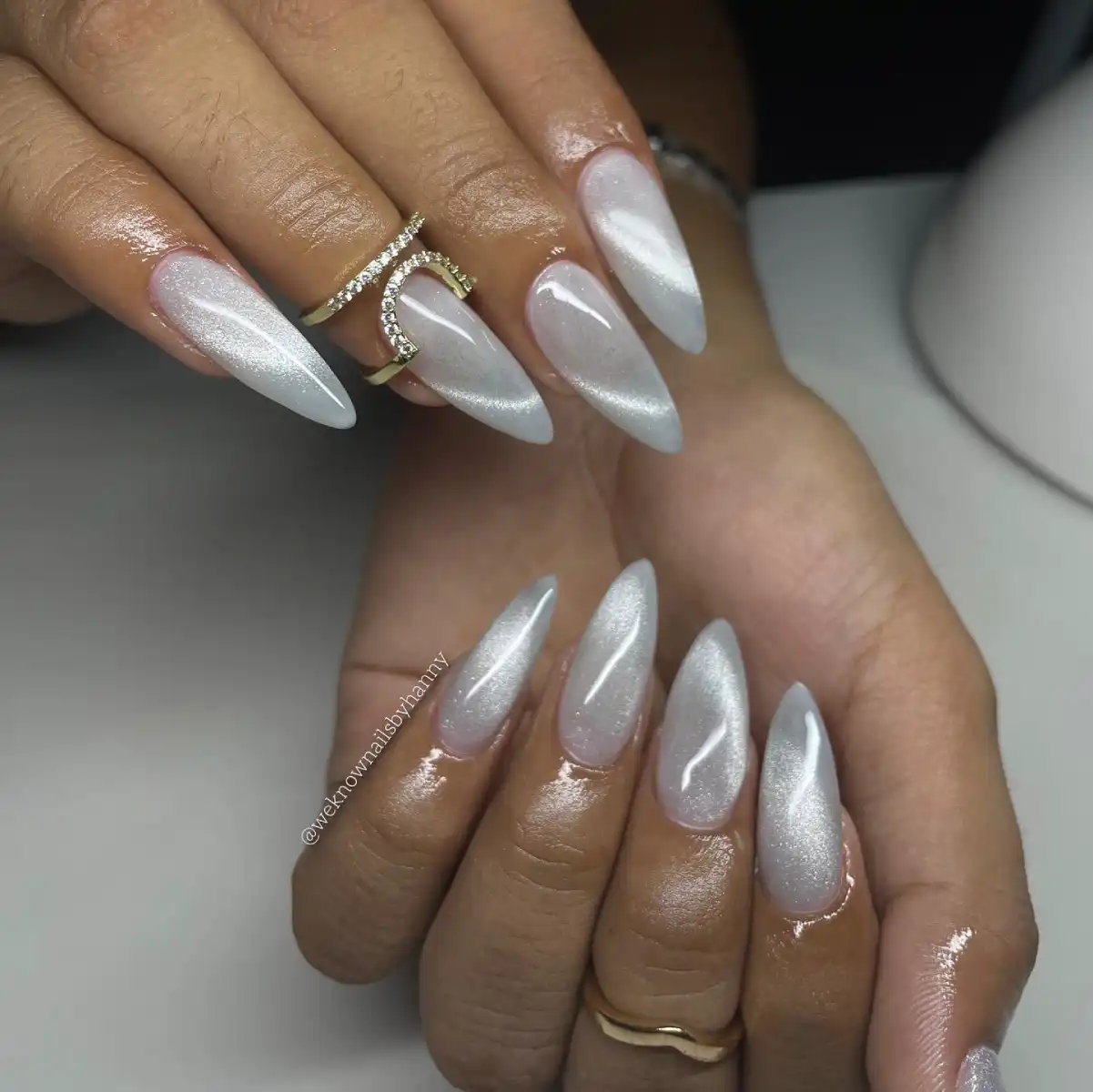 Frosty Cat Eye Stilettos Thumbnail 2