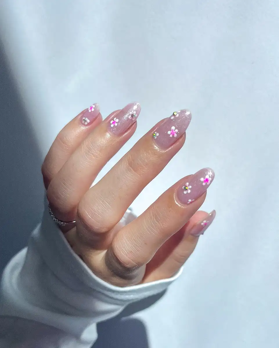 Pink Chrome And Glitter Combo Thumbnail 2