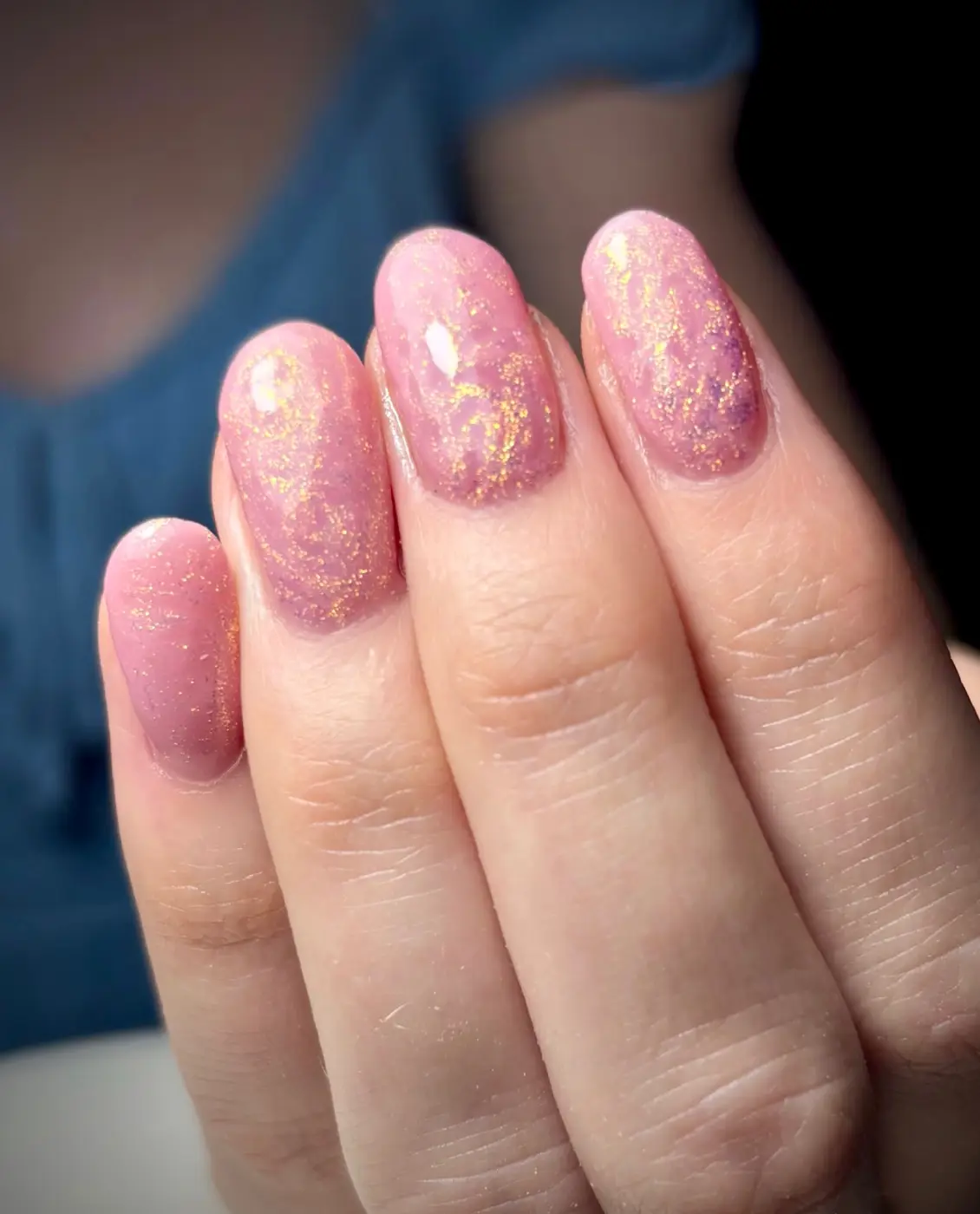 Pink Gold Shimmer Thumbnail 2