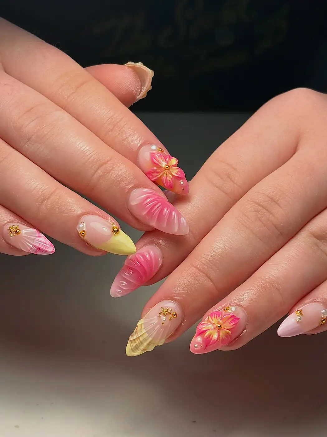 Seashells Flowers Thumbnail 2