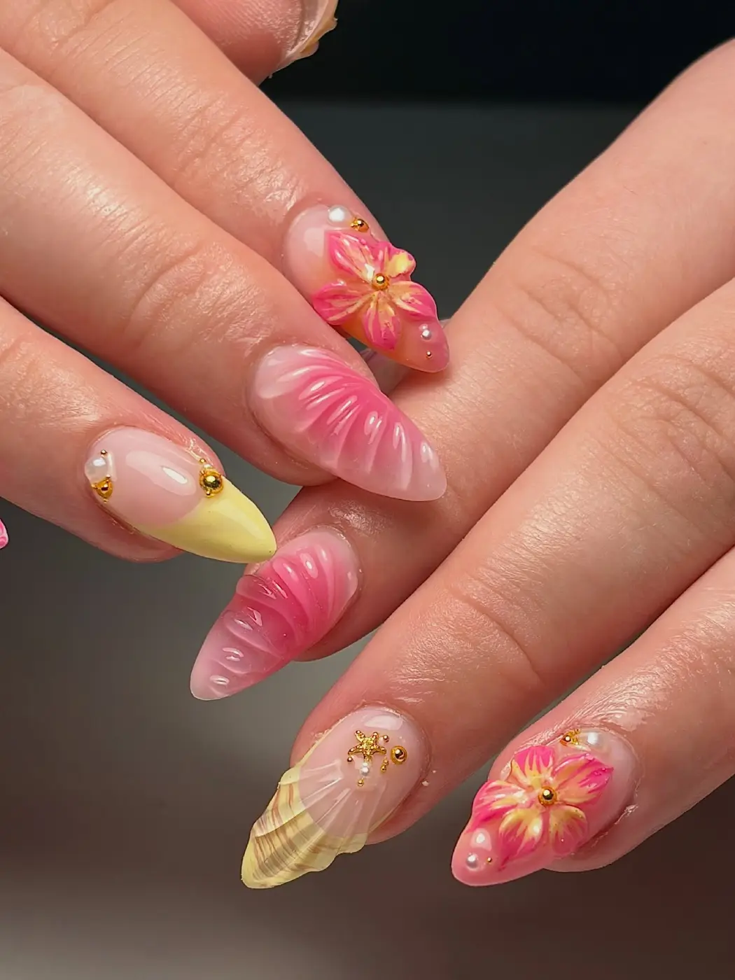 Seashells Flowers Thumbnail 3