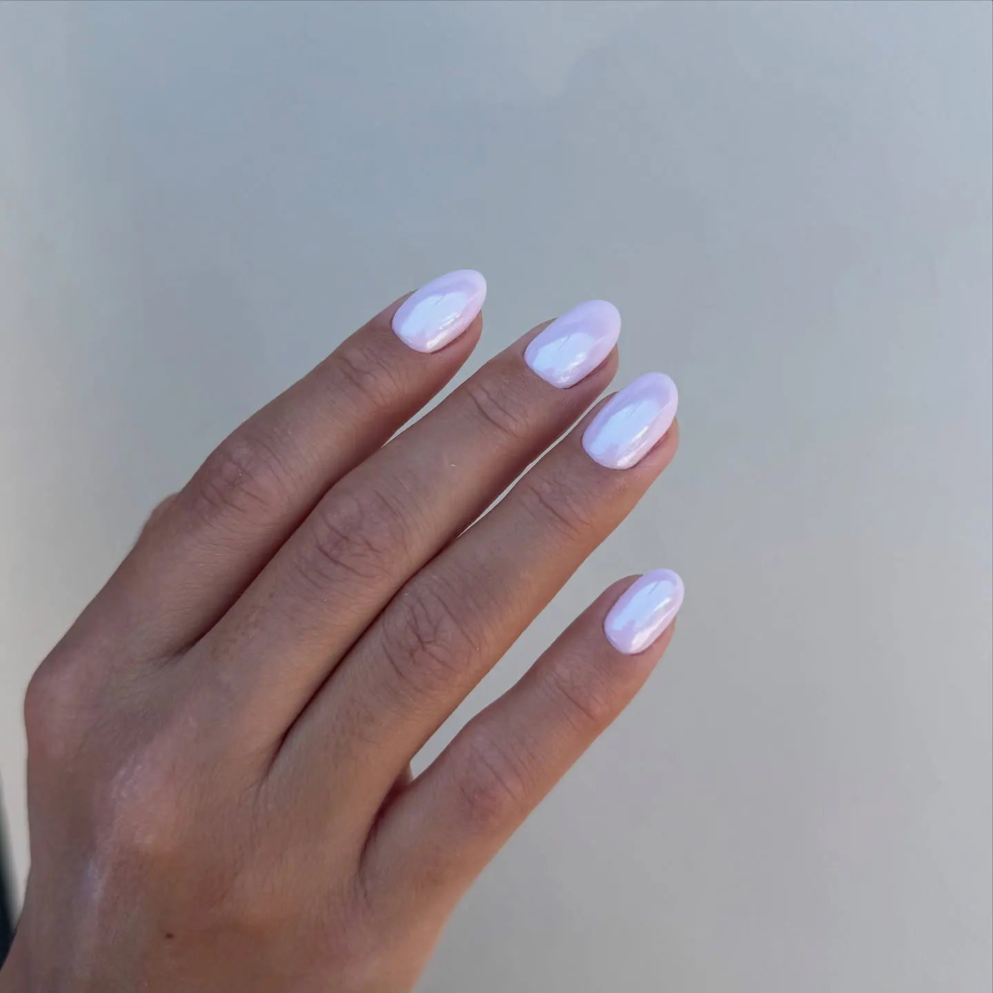 Short Round Milky Pink Thumbnail 2