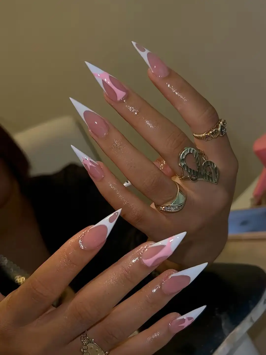 White French Stilettos Thumbnail 3