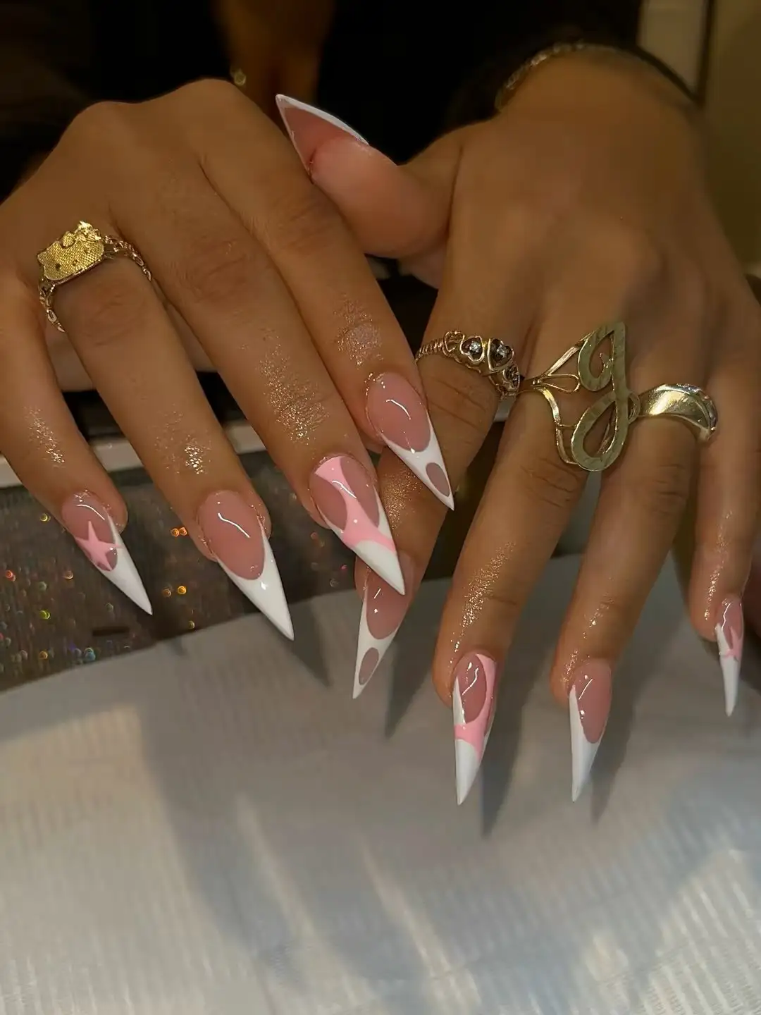 White French Stilettos Thumbnail 4