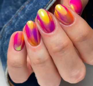 Sunset Nails