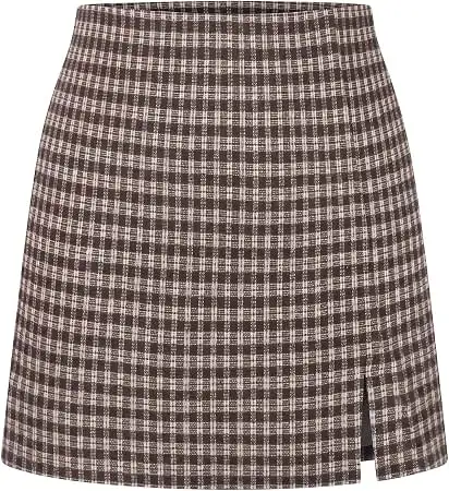 Plaid Mini Skirt