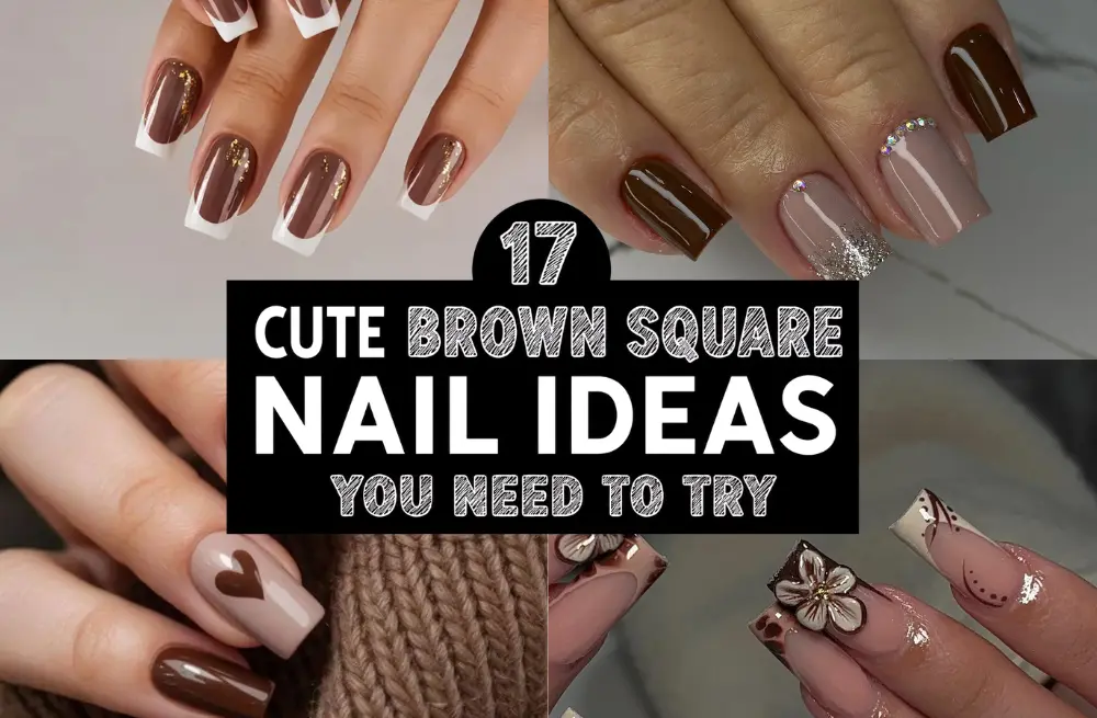 19 Minimalist Brown Nail Designs for a Clean, Elegant Look