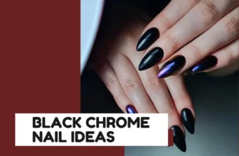 26 Black Chrome Nail Ideas, From Short Nails to Sharp Stilettos