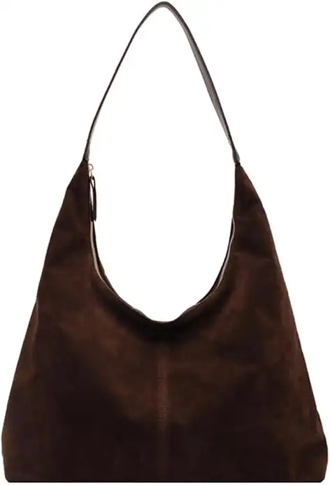Brown Suede Bag