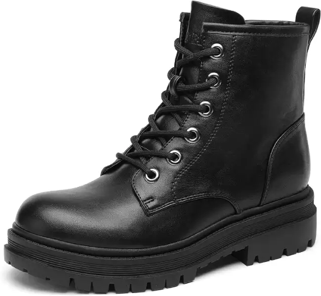 Chunky Black Boots