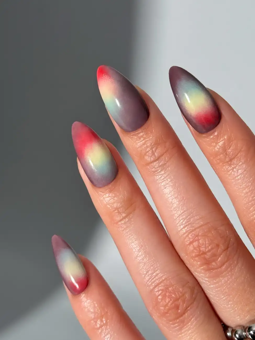 Colorful Fall Aura Nails - Inspiration 2