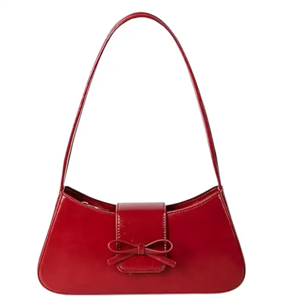 Red mini shoulder bag