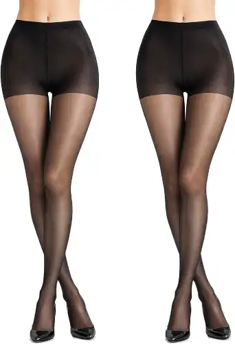 Sheer Black Tights