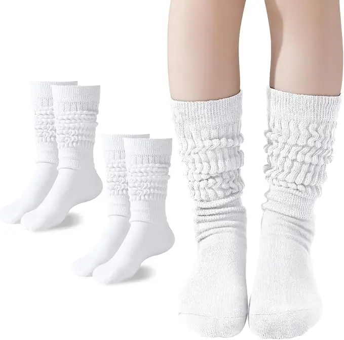 Ivory Slouch Socks